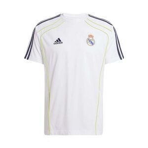 Real Madrid CF Unisex Adult Urban Purist Adidas T-Shirt / White